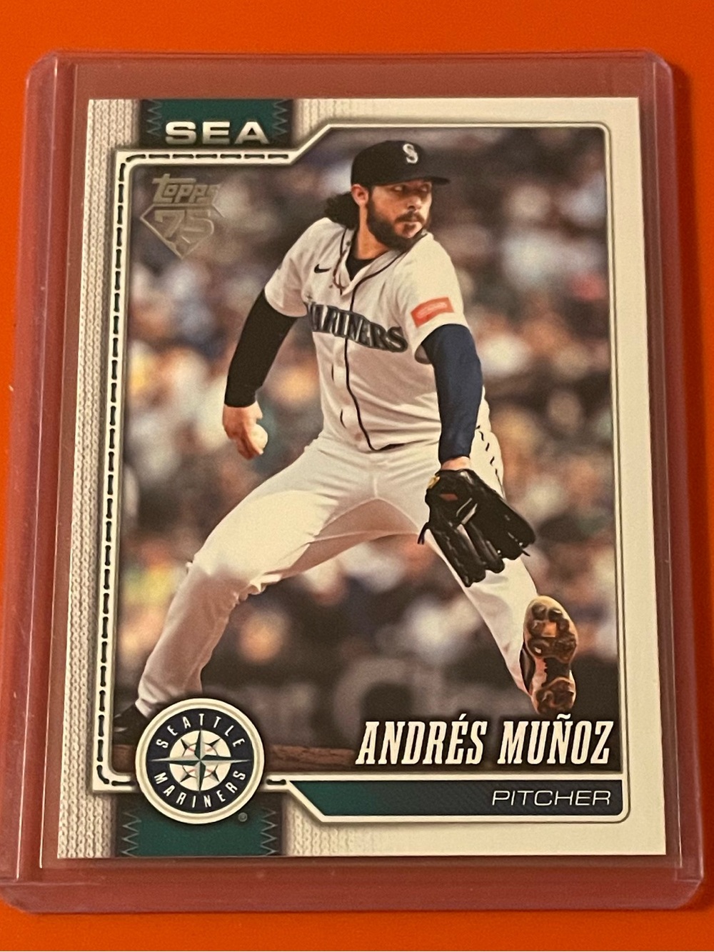 Andres Munoz #574 2026 Topps Series 2 Baseball Trading Card - Picture 1 of 2